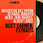 Album Bizet: Carmen, extraits (Mono Version) de Roberto Benzi / Orchestre National de l'opéra de Paris / Jane Rhodes / Albert Lance
