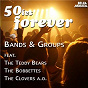 Compilation 50ies Forever - Bands & Groups avec The Five Keys / The Chordettes / The Drifters / The du Droppers / The Crests...
